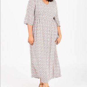 The Dew Floral & Knot Dress